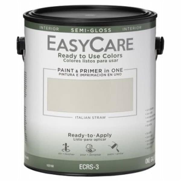 Davenport 1 gal Colors Interior Semi-Gloss Acrylic Latex Paint, Italian Straw DA3847887 - main